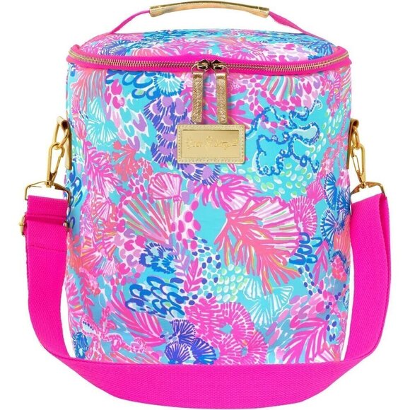 Insulated Soft Beach Cooler Strap and Double Zipper Close - Picture 1 of 5